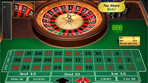 Roulette With Track Low 888 Casino