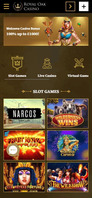 Royal Oak Casino Mobile