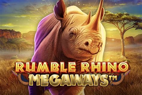 Rumble Rhino Megaways Slot - Play Online