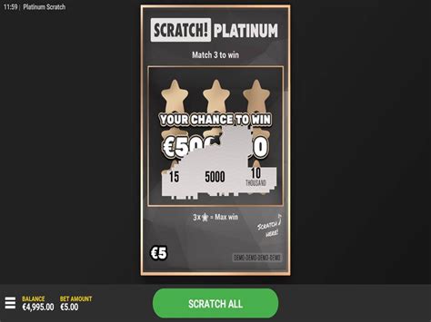 Scratch Platinum Pokerstars