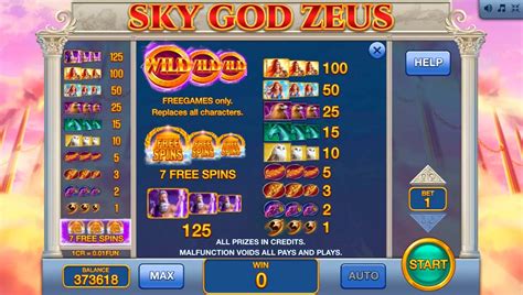 Sky God Zeus 3x3 Slot - Play Online