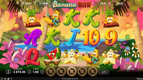 Slot Banana Bar