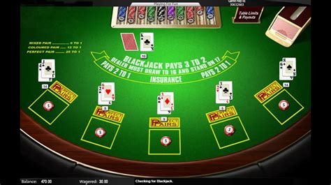 Slot Blackjack With Perfect Pairs