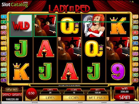 Slot Lady In Red