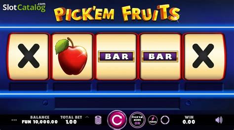 Slot Pick Em Fruits
