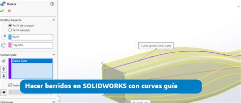 Solidworks Curva De Fenda Companheiro