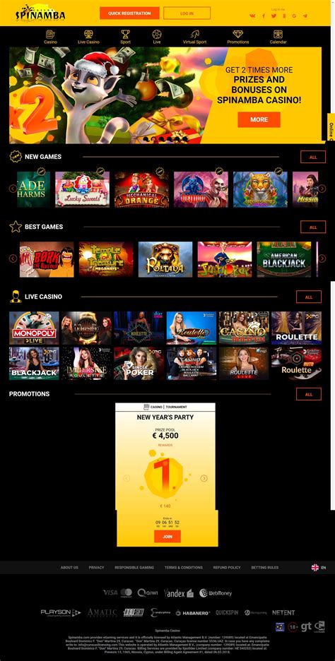 Spinamba Casino Review