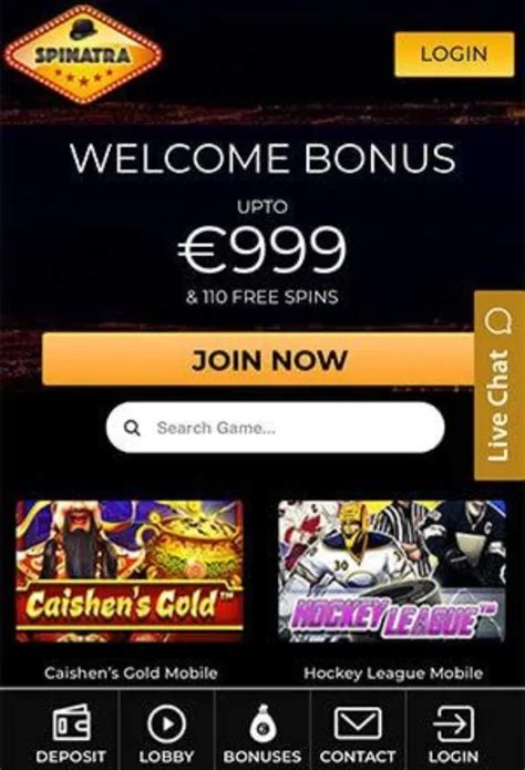 Spinatra Casino Mobile