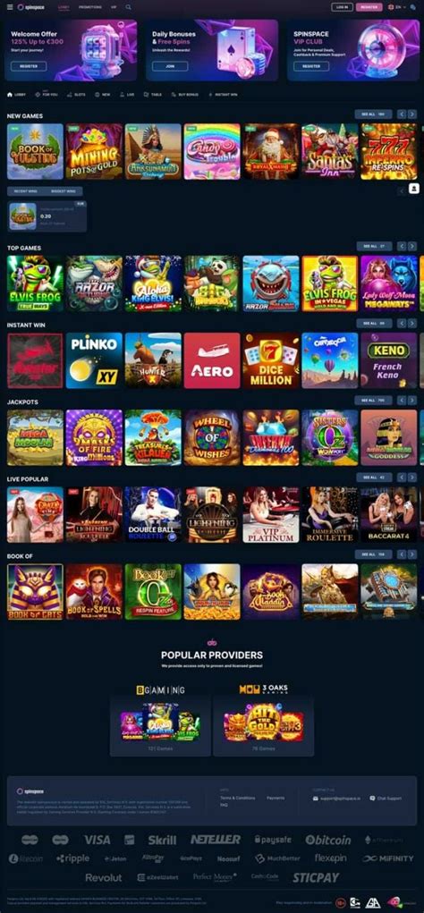 Spinspace Casino Download