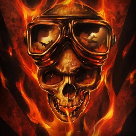Spooky Skull Blaze