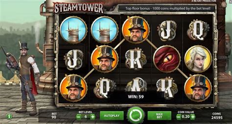Steam Tower Slot - Play Online
