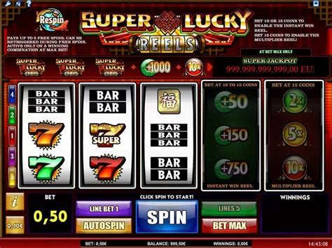 Super Lucky Reels Slot - Play Online