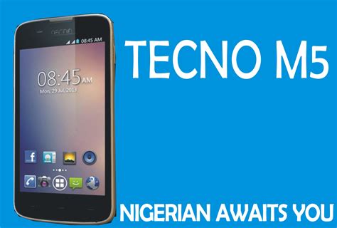 Tecno M5 Slot Nigeria
