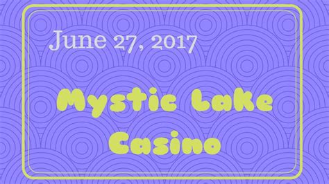 Tempos De Bingo Em Mystic Lake Casino
