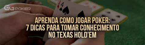 Texas Holdem Dicas De Vitoria