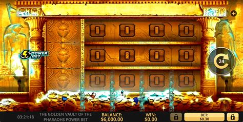 The Golden Vault Of The Pharaohs Power Bet Bet365