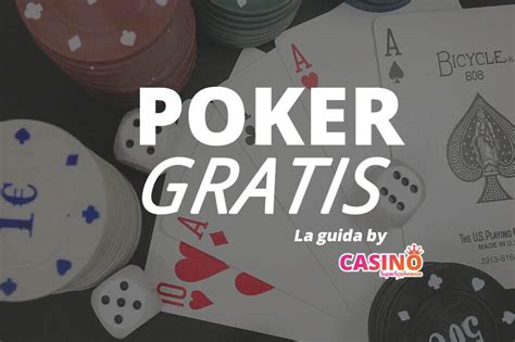 Tornei Poker Gratis Senza Registrazione