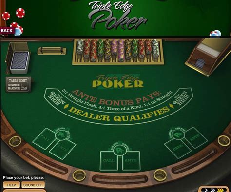 Triple Edge Poker Slot - Play Online