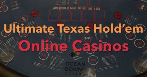 Ultimate Texas Holdem Online Casino