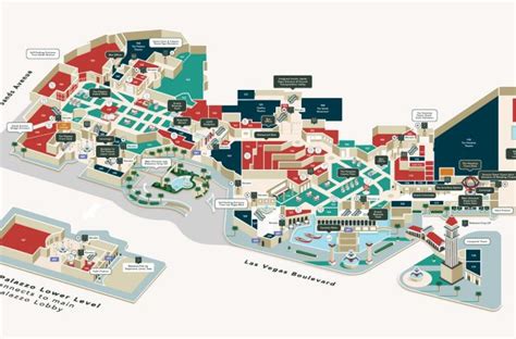 Venetian Casino Mapa