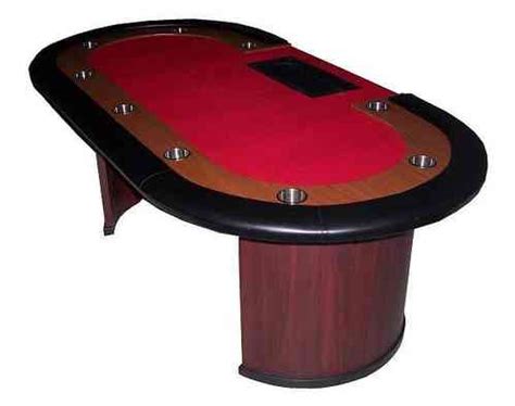 Vermelho Mesa De Poker