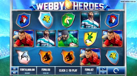 Webby Heroes 888 Casino