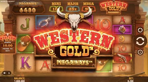 Western Gold Megaways Slot Gratis