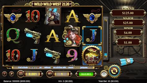 Wild Wild West 2120 Deluxe Slot - Play Online