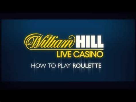 William Hill Live Roleta Aposta Minima