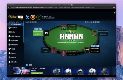 William Hill Poker Na Android