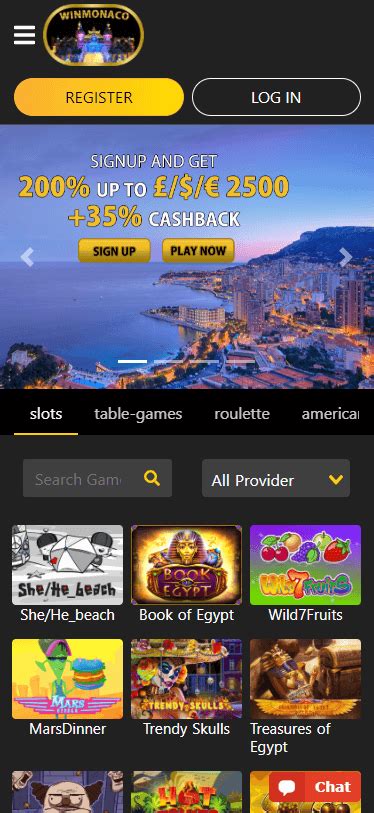 Winmonaco Casino Online