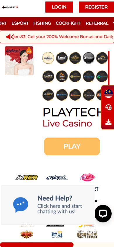 Winners33 Casino App