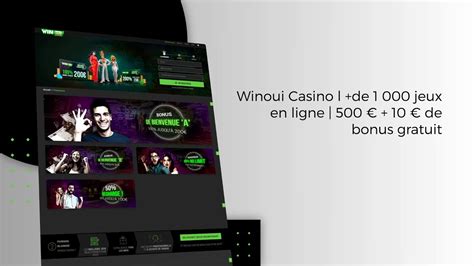 Winoui Casino Codigo Promocional