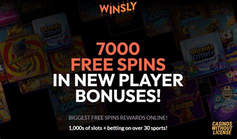 Winsly Casino Bonus