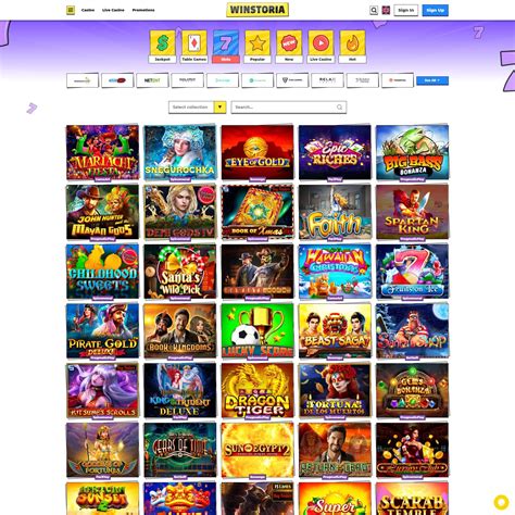 Winstoria Casino Online