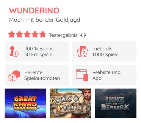 Wunderino Casino Online