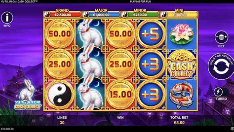 Yu Tu Jin Cai Cash Collect Slot - Play Online