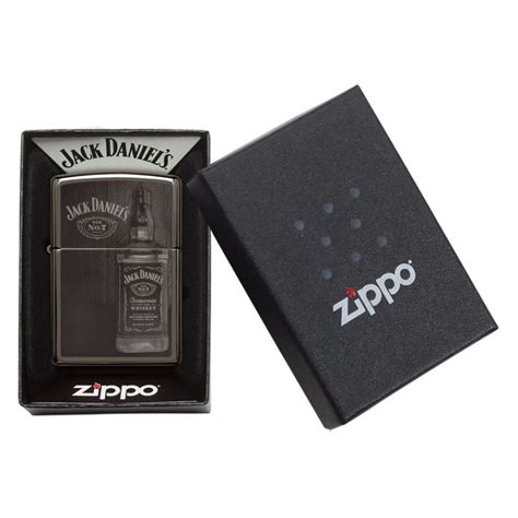 Zippo Jack Daniels Black Ice